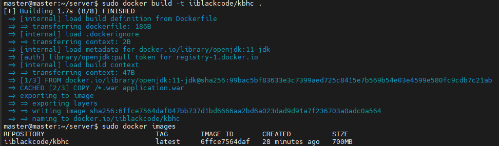 docker build images